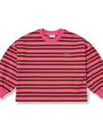 Easy Sweater Stripe | Stripe Pink/Brown