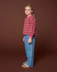 Easy Sweater Stripe | Stripe Pink/Brown