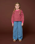 Easy Sweater Stripe | Stripe Pink/Brown
