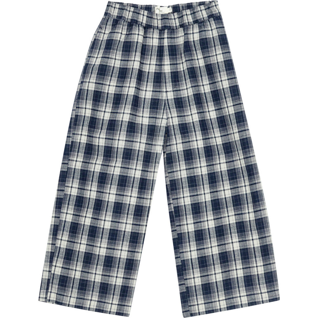 Francis Navy check pants