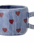 Nini Cup Blue with hearts