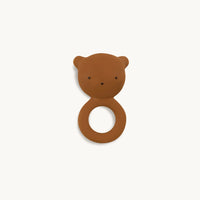 Gommu ring bear almond