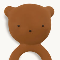 Gommu ring bear almond