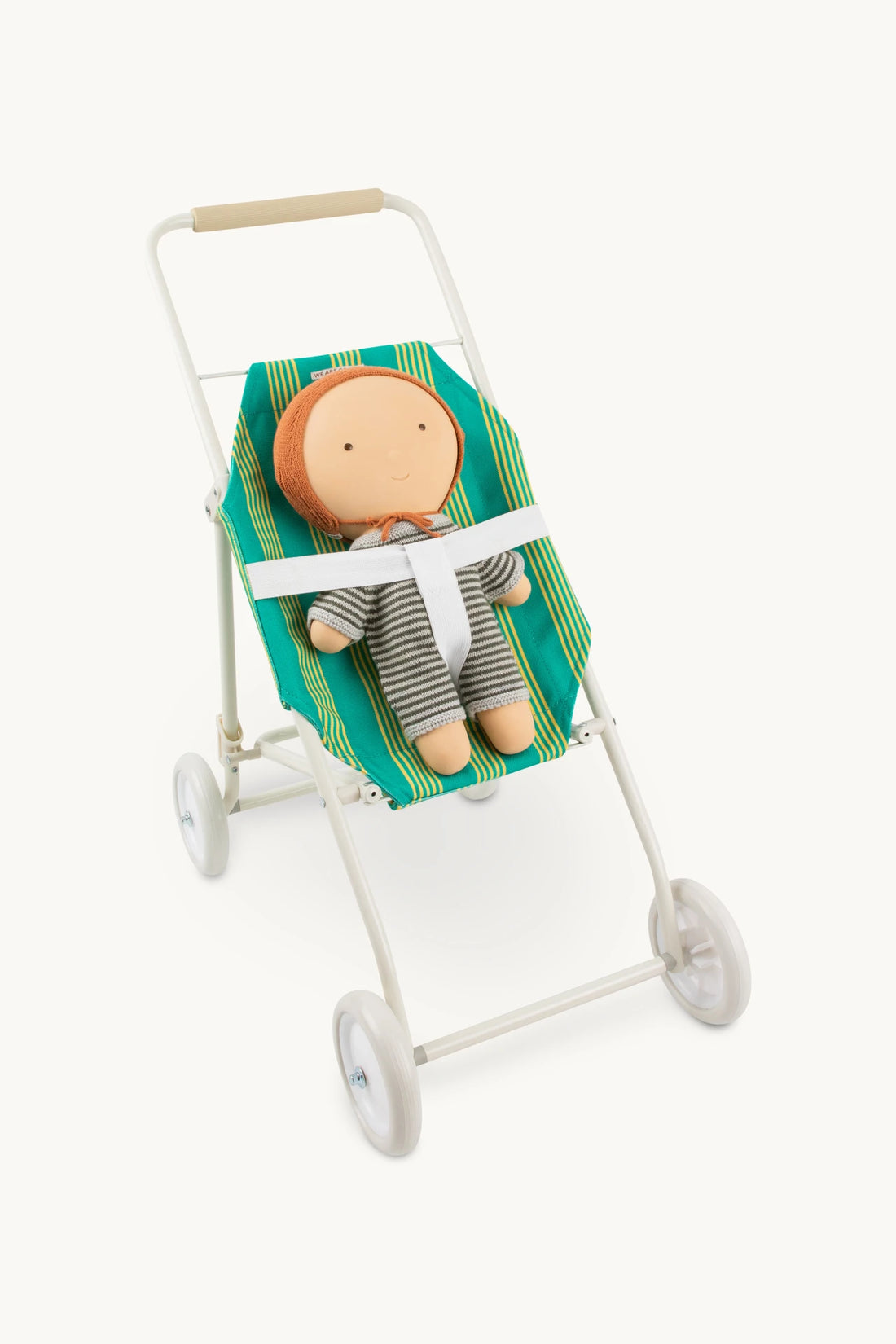 Gommu striped stroller green