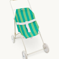 Gommu striped stroller green