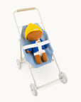 Gommu vichy stroller blue