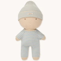 Gommu Gommu Thin Stripes Long One-Piece light blue