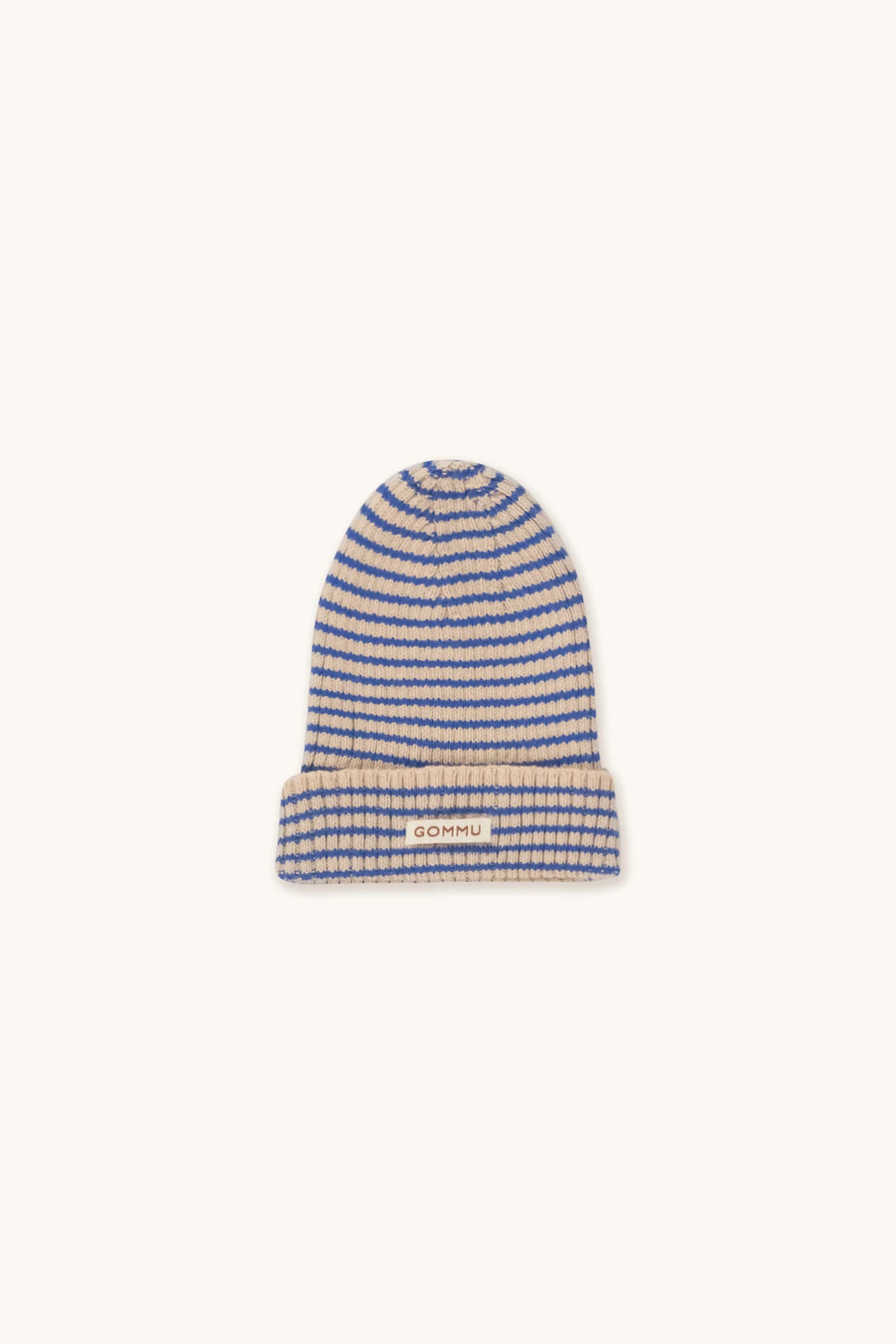 Gommu beanie french stripes blue