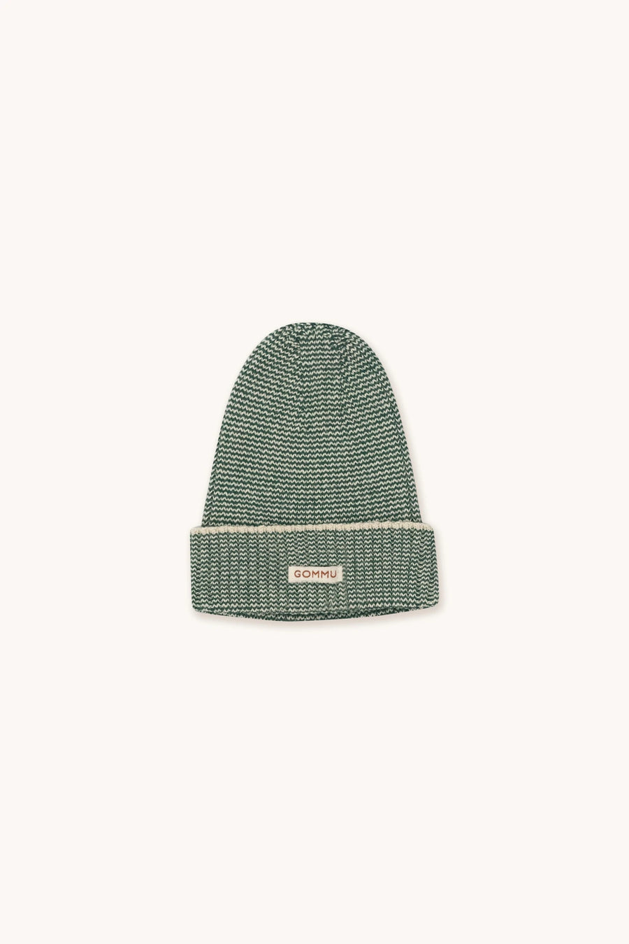 Gommu beanie micro tripes green