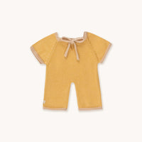 Gommu one piece striped yellow