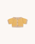 Gommu Gommu yellow striped cardigan