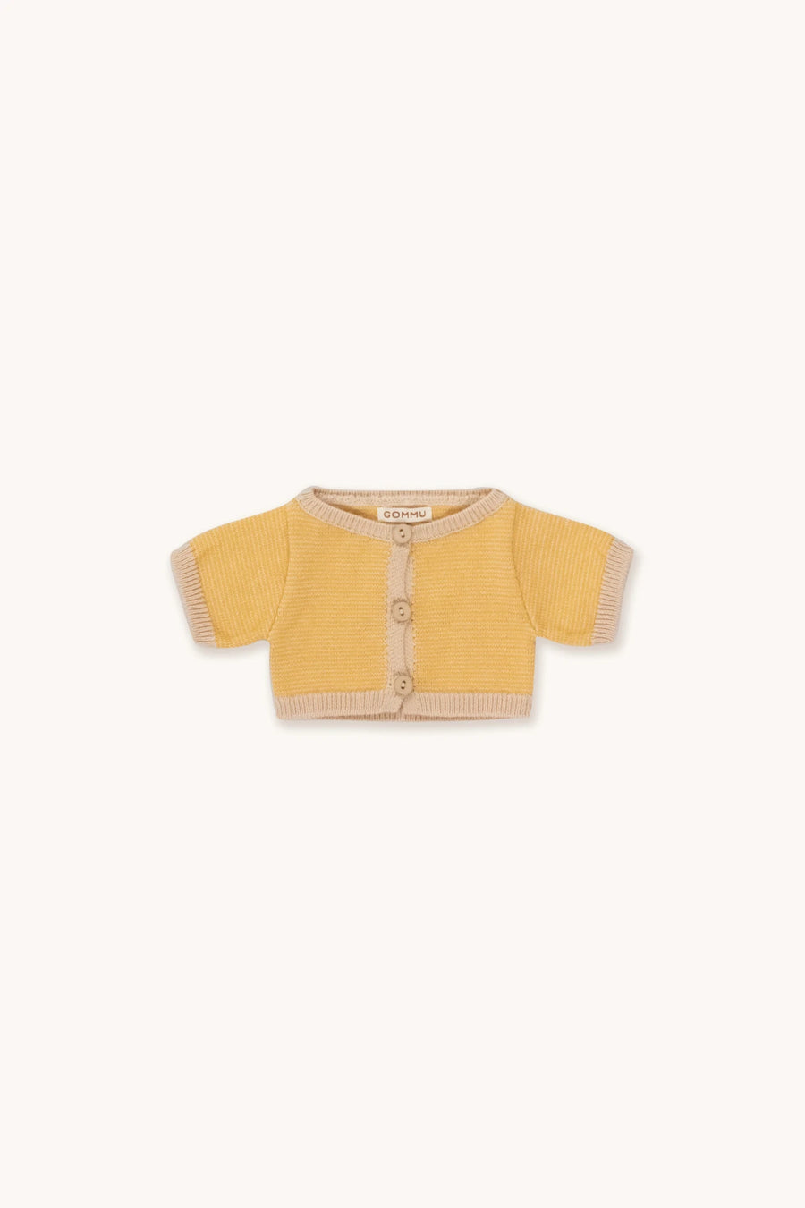 Gommu Gommu yellow striped cardigan