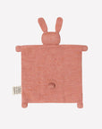 Knit cuddle cloth bunny rose