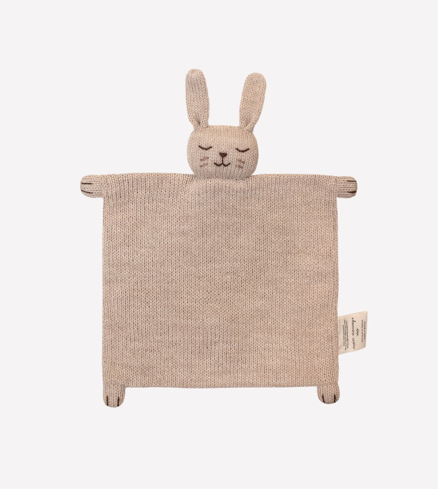 Knit cuddle cloth bunny