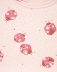 LADYBUG ALL OVER PRINT JERSEY SWEATER