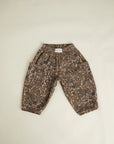 Emerson leopard denim trousers