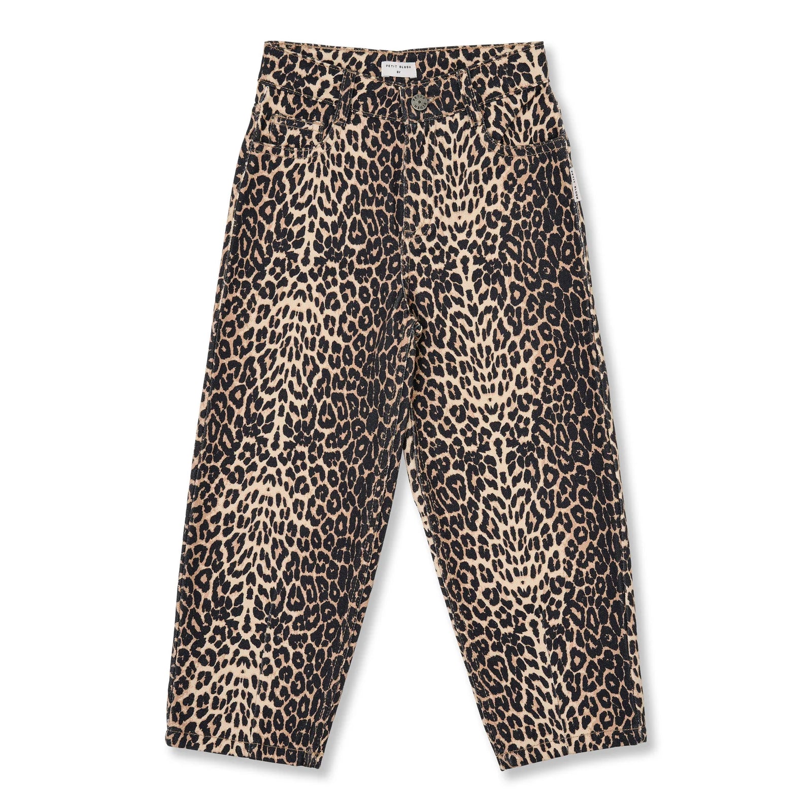 Ballon Fit Jeans | Leopard AOP