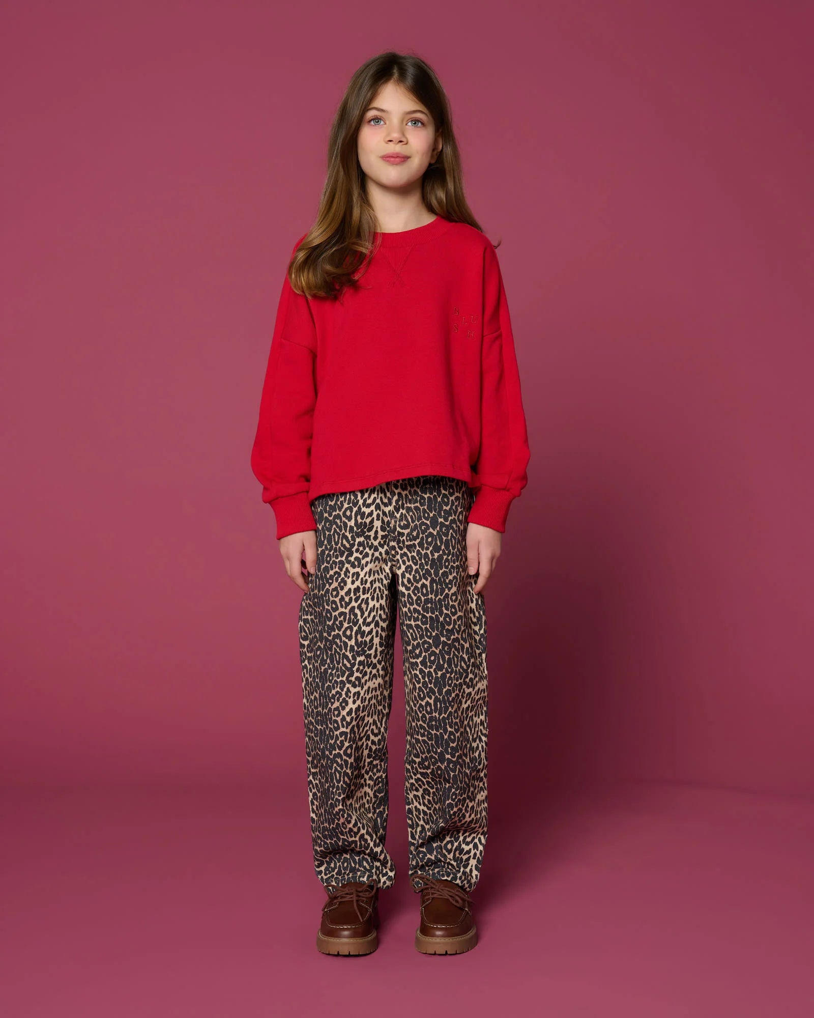 Ballon Fit Jeans | Leopard AOP