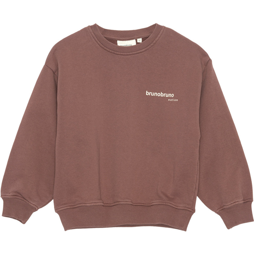 Norah sweatshirt marron plum