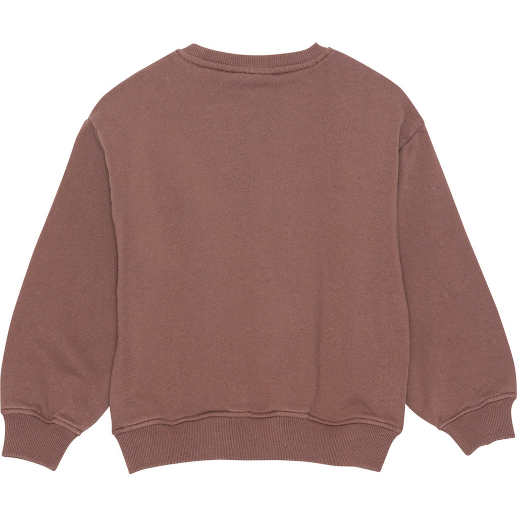 Norah sweatshirt marron plum