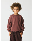 Norah sweatshirt marron plum