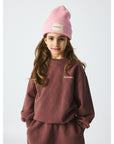 Norah sweatshirt marron plum