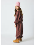 Norah sweatshirt marron plum