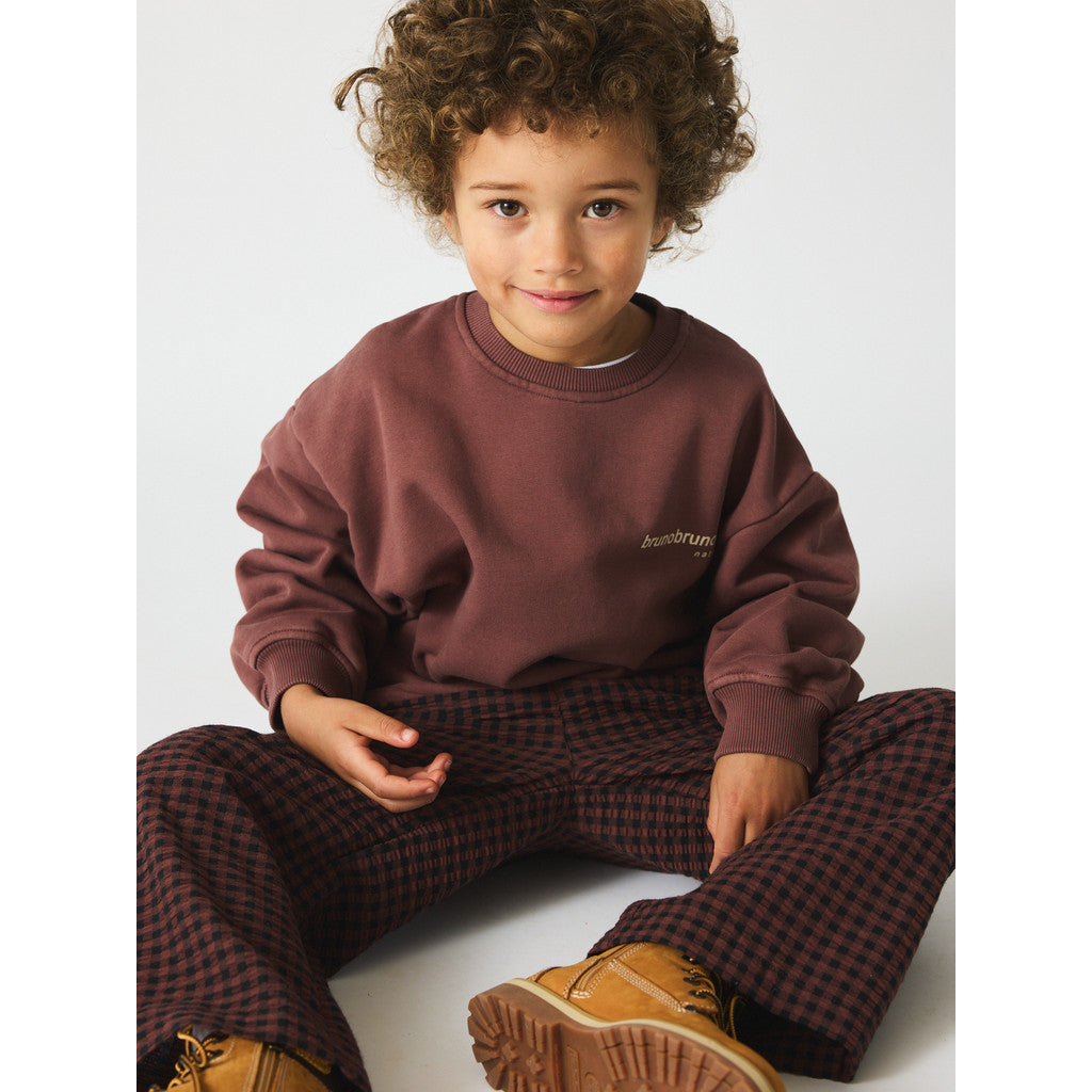 Norah sweatshirt marron plum