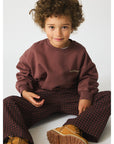Norah sweatshirt marron plum