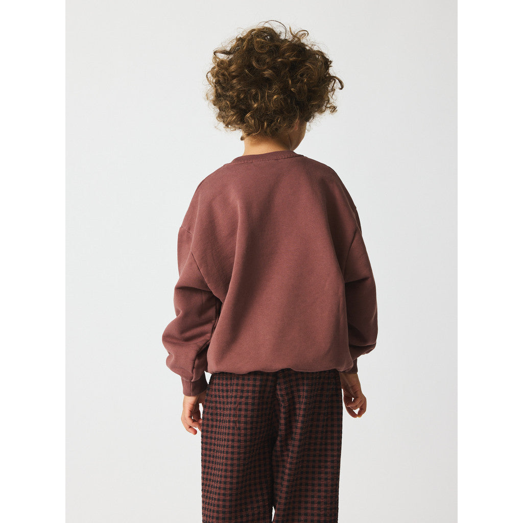 Norah sweatshirt marron plum