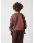 Norah sweatshirt marron plum