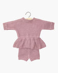 Ensemble rose voor babypop