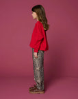 Ballon Fit Jeans | Leopard AOP