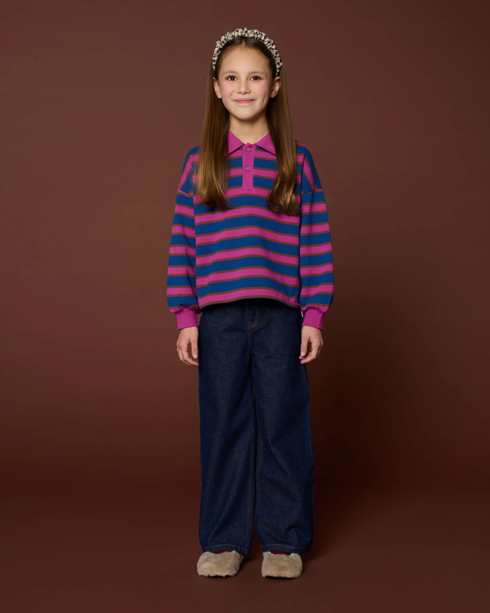 Polo Sweater | Stripe