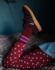 Sport Socks | Garnet/Orchid