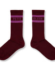 Sport Socks | Garnet/Orchid