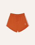 Orange Washed Kids Shorts