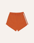 Orange Washed Kids Shorts