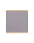 Gommu big stripes blanket blue/cream