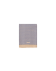 Gommu big stripes blanket blue/cream