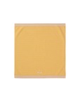 Gommu big stripes blanket cream/mustard