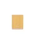 Gommu big stripes blanket cream/mustard