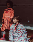 Polka dot short dress