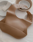 Silicone bib autumn gold