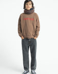 Sweatshirt brown captain print