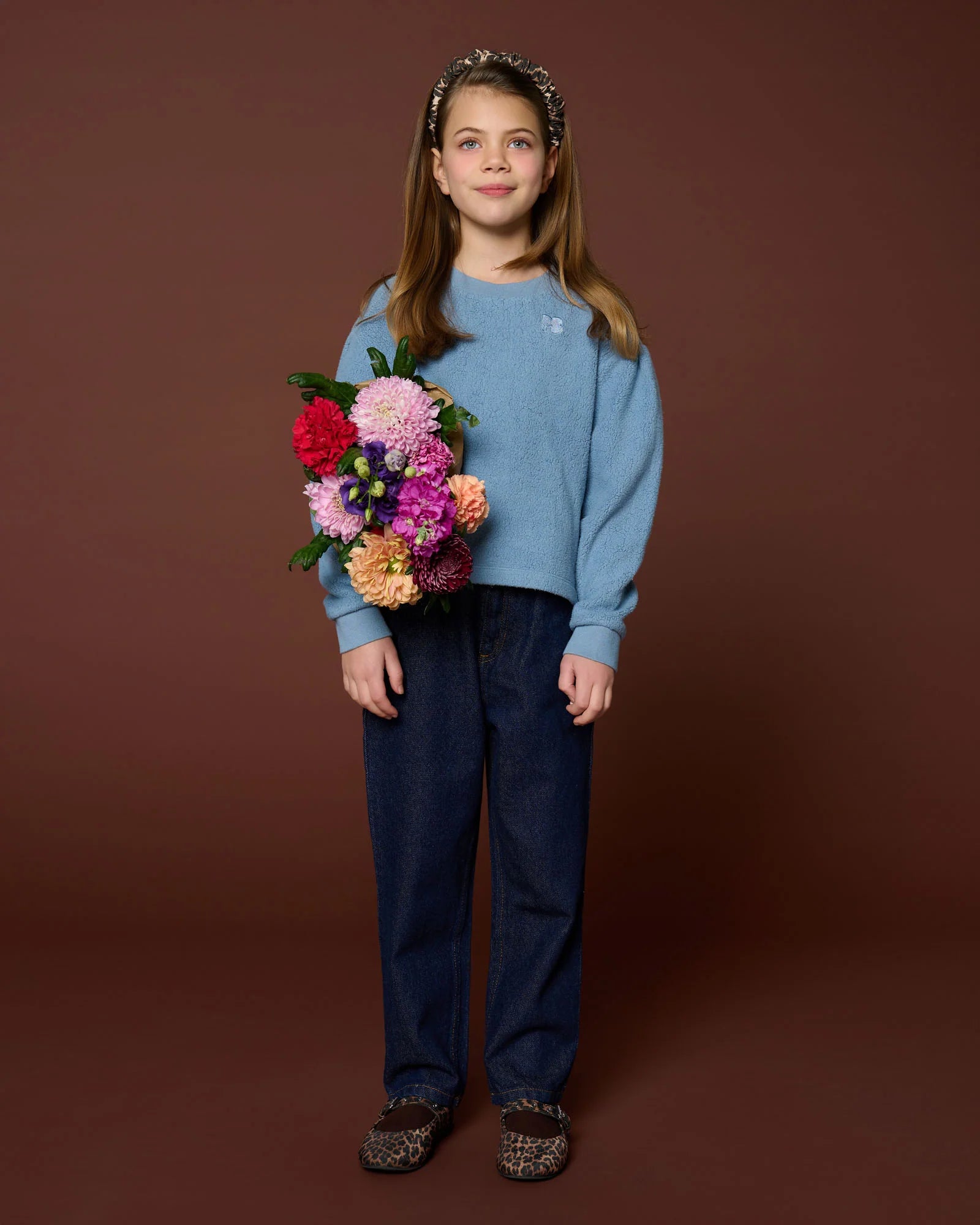 Teddy Sweater | Ice Blue
