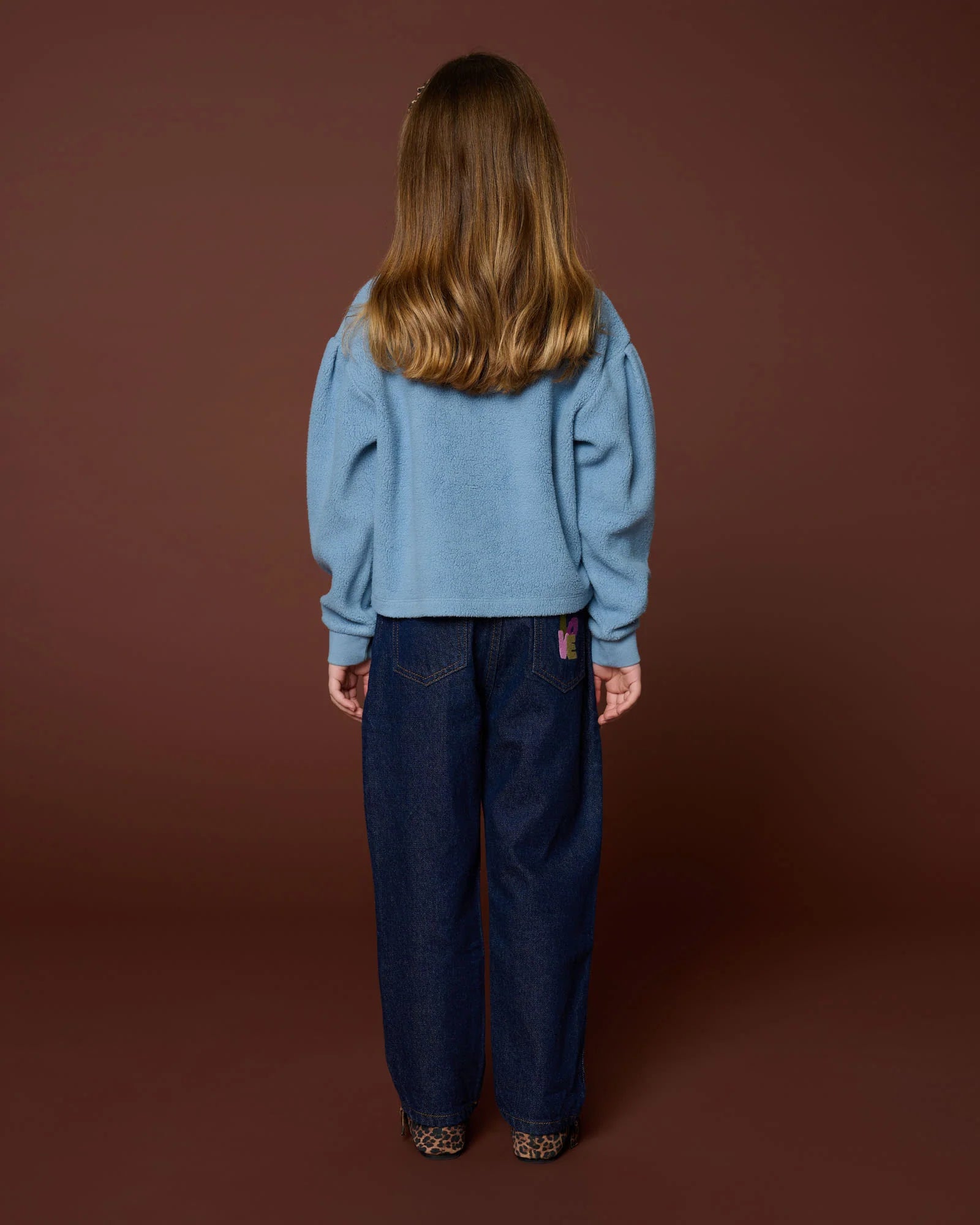 Teddy Sweater | Ice Blue