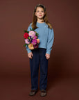 Teddy Sweater | Ice Blue