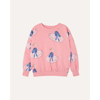 Sweater Swans pink kids