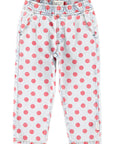 Polka dot jeans